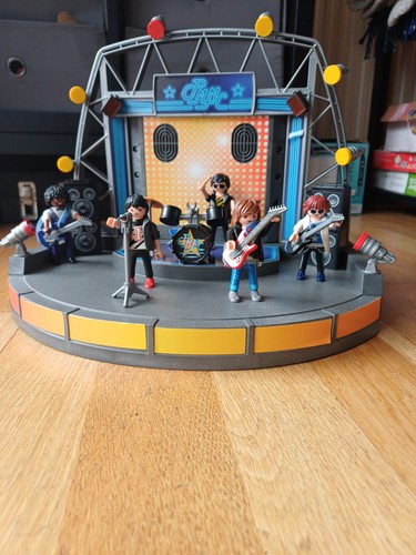 Komplettset playmobil rockband - komplettset,