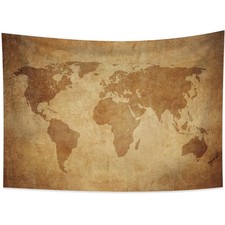 YONGFOTO Alte Weltkarte