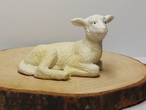 Schleich schaf lamm liegend - schaf,