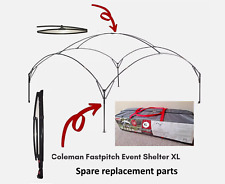 NEU Coleman Event Shelter Fastpitch XL 4,5m 15 Fuß Ersatzteile Stangen Tasche Teile