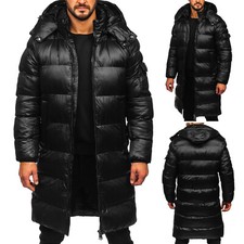 Winterjacke Steppjacke Sportjacke Wärmejacke Winter Lang Herren BOLF Unifarben