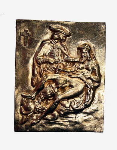 Erotisches relief messing - erotisches,