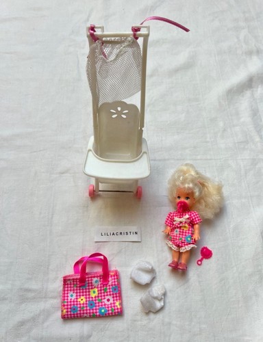 Barbie puppe shelly kind buggy - puppe,