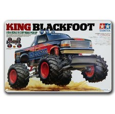 Metall Poster Vintage RC Auto