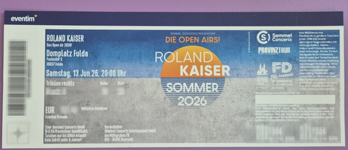 Roland kaiser tickets - kaiser,
