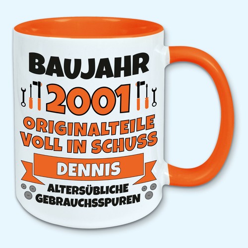 Tasse geburtstag baujahr - geburtstag,
