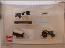Busch 40054 Traktor Kramer KL 11 mit Anhänger & Kuh in OVP sehr gesucht selten
