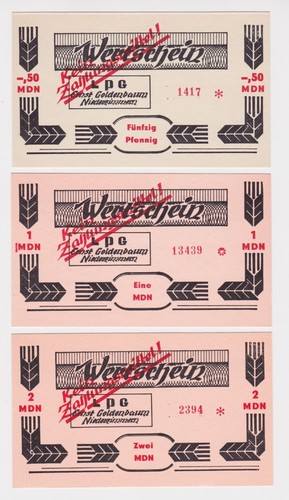 Banknoten bis 2 - bis,