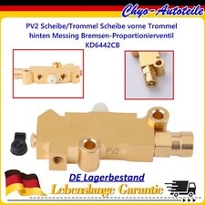 PV2 Messing Proportionalventil Scheibe/Trommel Vorder-/Hinterradbremse KD6442CB
