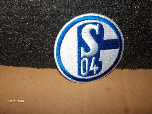 Schalke aufnäher rund - fc,