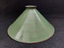 Emaille Lampenschirm Grün