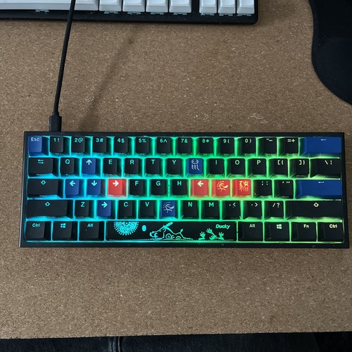 Ducky one mini cherry mx - ducky,