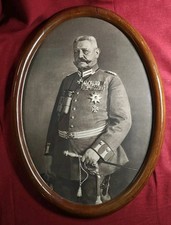 Bild Paul von Hindenburg SW , Patriotisch , Militaria, I. Weltkrieg