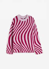 Damen Strick-Pullover mit