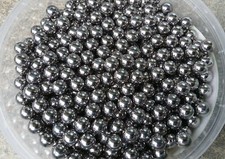 50x 12,5 mm Chromstahlkugeln