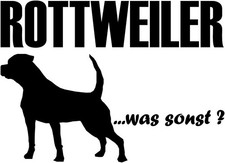AUFKLEBER ROTTWEILER sticker
