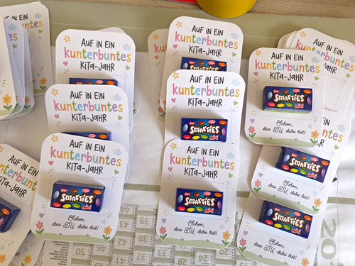 Smarties mini geschenkkarte - mini,
