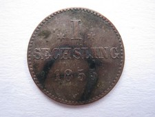 Deutsche Staaten Hamburg 1855