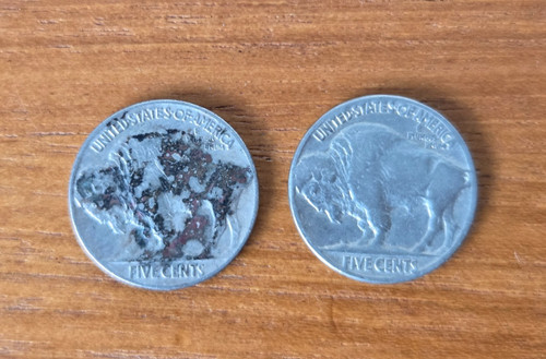 Usa buffalo nickel 1919 - 2x,