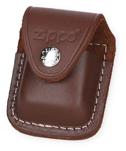 Zippo ledertasche braun - zippo, ledertasche,