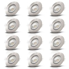 12x LED Einbaustrahler