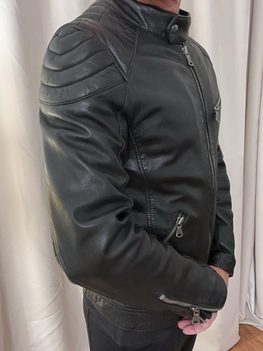Lederjacke herren biker - herren,