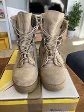 US Army Combat Boots Dessert Boots Stiefel Wellco Gr US 10W Gore Tex 