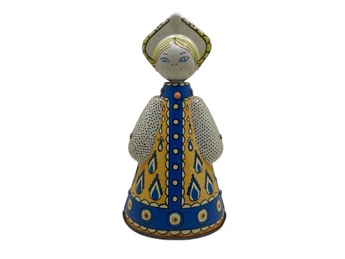 Blechspielzeug russische dame - ,