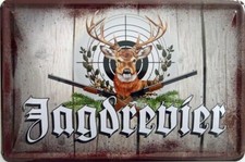 Blechschild Jagdrevier Jäger