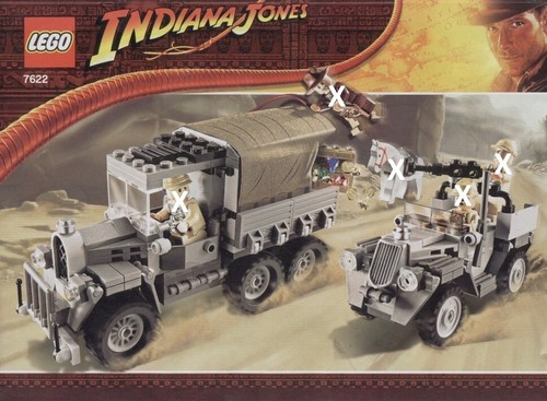 Lego indiana jones truck - truck, und