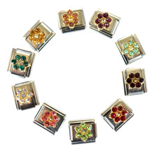 Glitzer Blumen Flowers Herzen