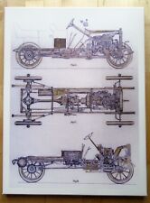 AUTOMOBILE, 60x40x2 cm, eigene Zeichnung gedruckt auf Leinwand, Holzrahmen, TOP