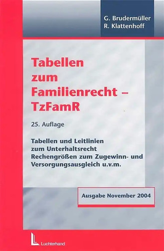 Tabellen zum familienrecht - zum,