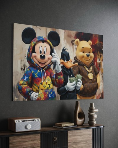 Micky maus leinwand bild - maus,