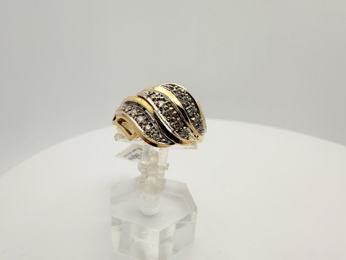Diamant brillant ring 14k - brillant,