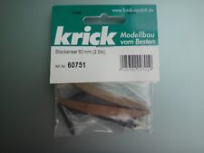 Krick Stockanker 60 mm 2 Stück in OVP. Artnr. 60751. Modellbau vom Besten