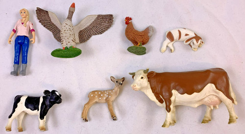 Schleich bauernhof set figuren - bauernhof,