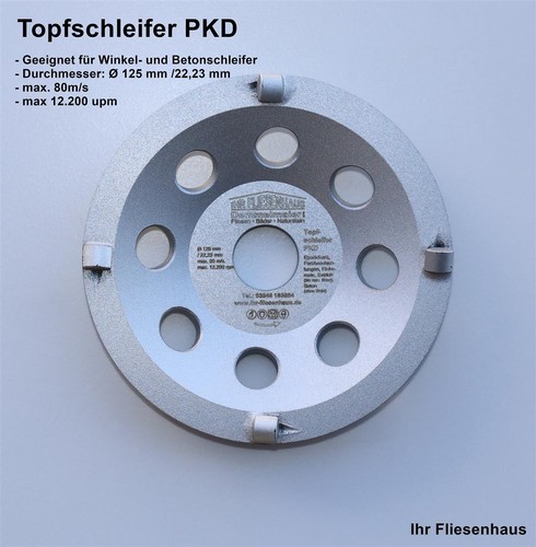 Profi tech topfschleifer - topfschleifer, 4x