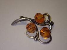 Vintage Brosche Silber 925