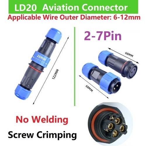 Screw crimping ld20 docking - ld20,