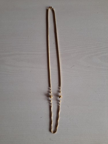 Halskette goldfarbig