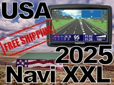 USA Navi XXL (großer Bildschirm) mit USA + Deutschland Karten (TomTom) 5 Zoll !