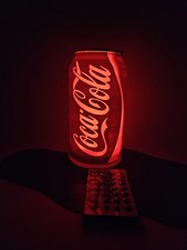 LED Lampe 3D Cola Dose ? mit Fernbedienung Farbwechsel Deko Geschenkidee