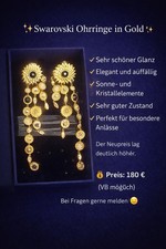 Swarovski Ohrringe In Gold