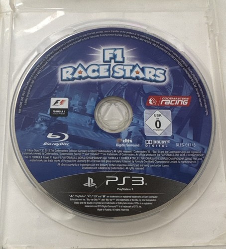 Race stars playstation 3 - f1,
