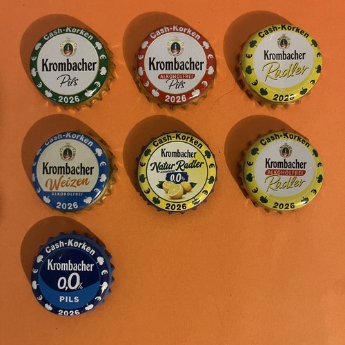 Verschiedene kronkorken der - kronkorken,