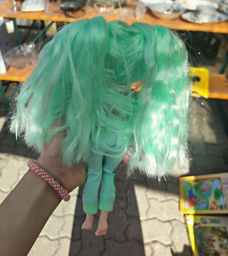 Modepuppe mädchen grüne - modepuppe,