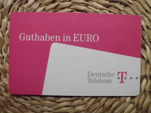 Telefonkarte guthabenkarte - guthabenkarte,