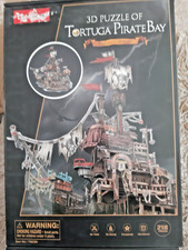 3 D Puzzle Tortuga Pirate Bay, Cubic Fun - mit Anleitung