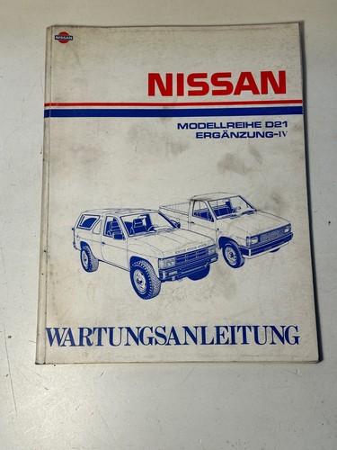 Nissan werkstatthandbuch - nissan,
